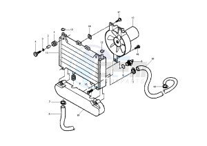 X9 EVOLUTION 200 drawing Water cooler