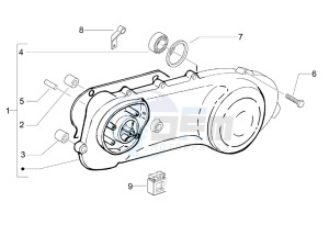 S 50 2T College drawing Crankcase cover and cooling