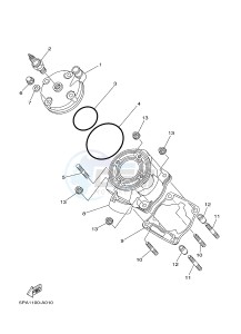 YZ85LW (1SNA 1SNC 1SPA 1SPC) drawing CYLINDER