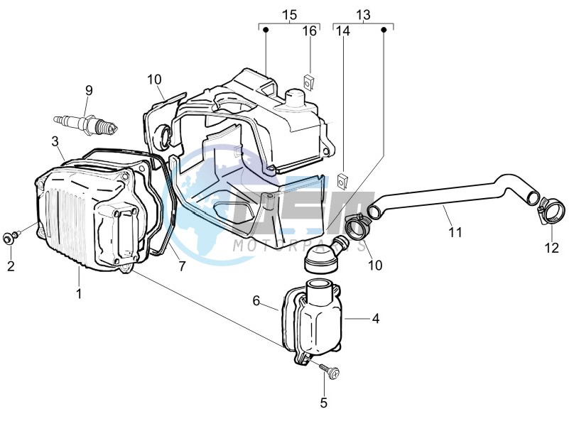 Cylinder head cover