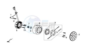 GTS 125I ABS drawing STARTER CLUTCH