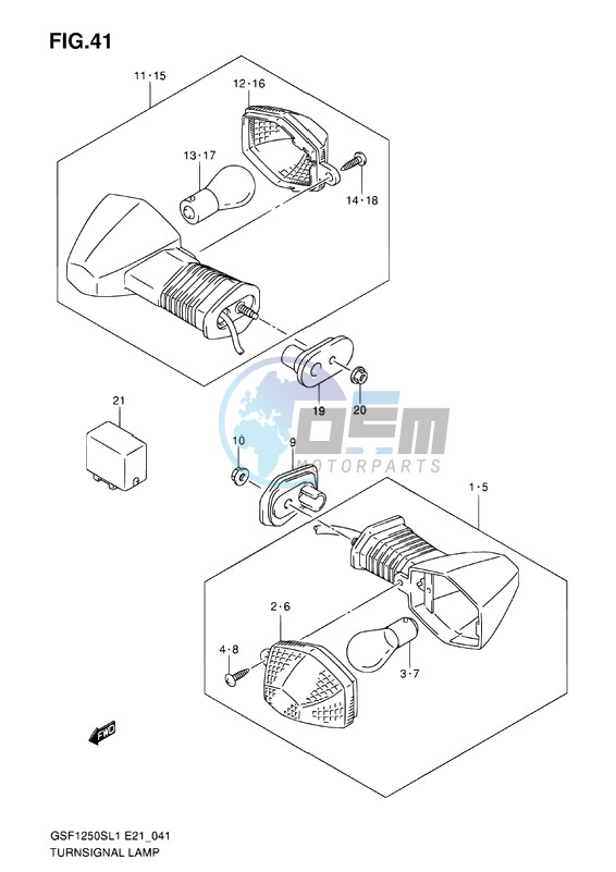 TURNSIGNAL LAMP