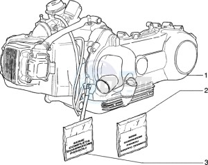 Liberty 125 Leader RST ptt(E) Spain drawing Engine