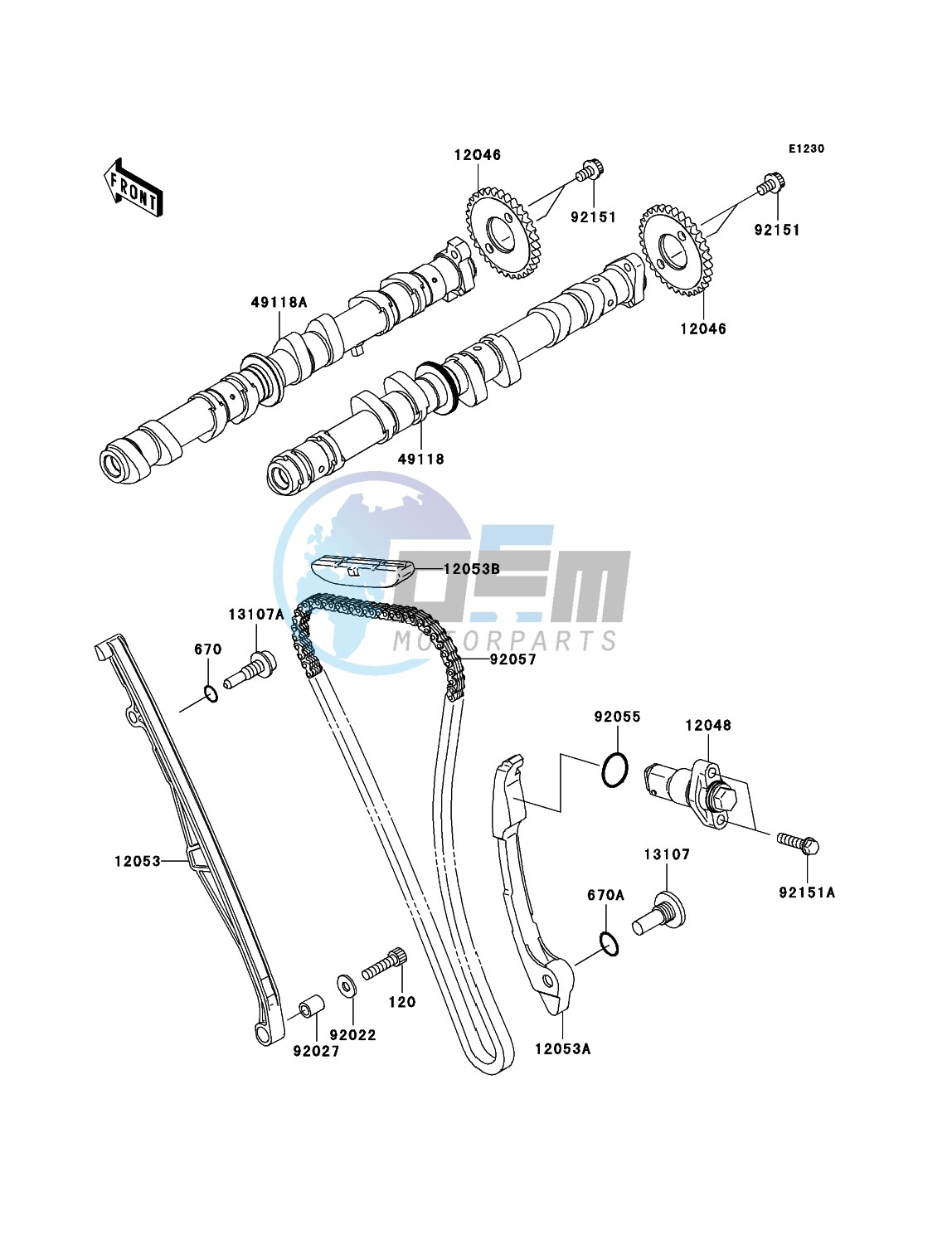 Camshaft(s)/Tensioner