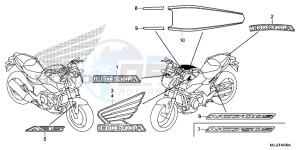 NC750SE NC750S Continue » Europe Direct - (ED) drawing MARK