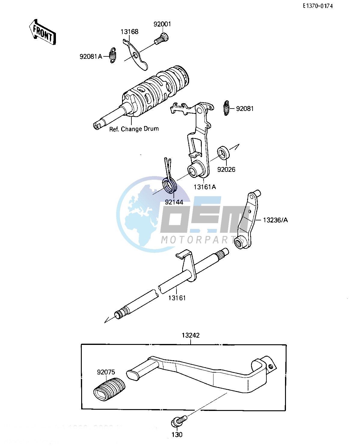 GEAR CHANGE MECHANISM