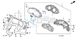 FES1259 UK - (E / MKH) drawing SPEEDOMETER