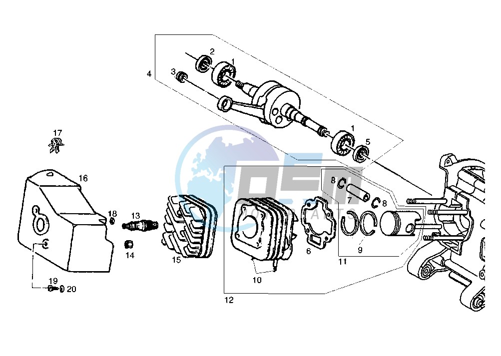 CRANKSHAFT-CYLINDER