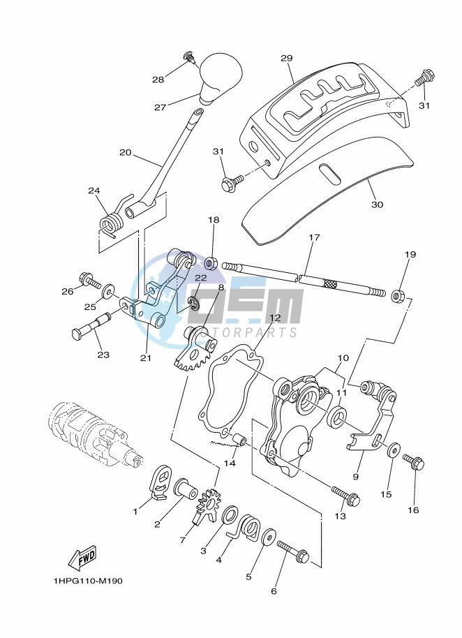 SHIFT SHAFT