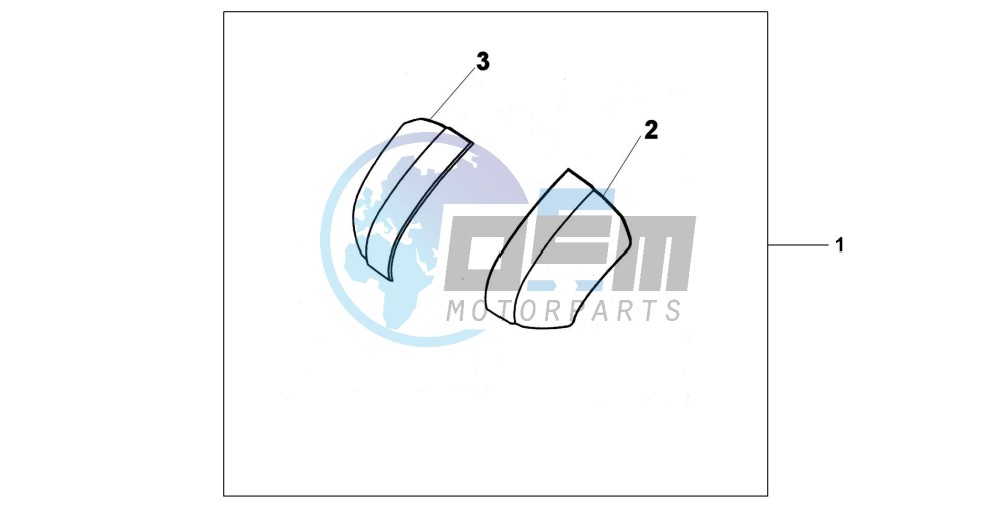 PANNIER SCUFF PAD SET A