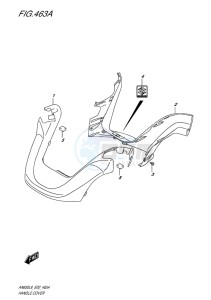 AN650 BURGMAN EU drawing HANDLE COVER