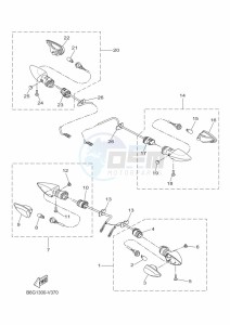 MT-125 MTN125-A (B6G1) drawing FLASHER LIGHT