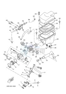 WR125R (22BB 22BB 22BB) drawing INTAKE