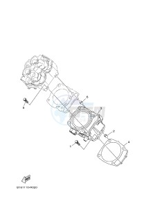 YFM700FWBD YFM70KPSJ KODIAK 700 EPS SPECIAL EDITION (B32D) drawing CYLINDER