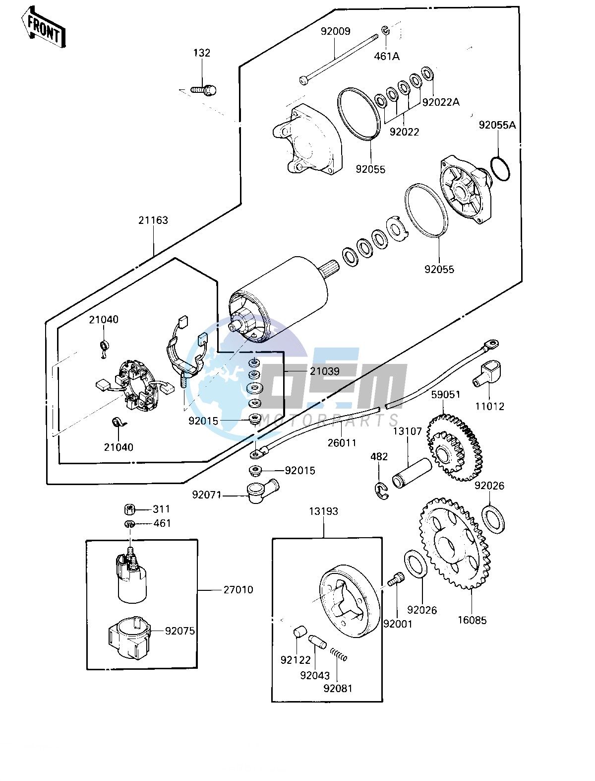 STARTER MOTOR