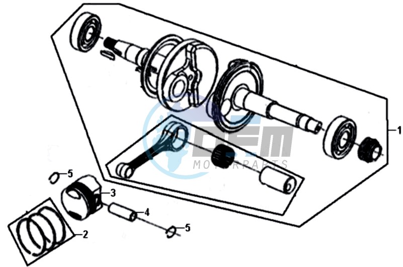 PISTON / CRANKSHAFT