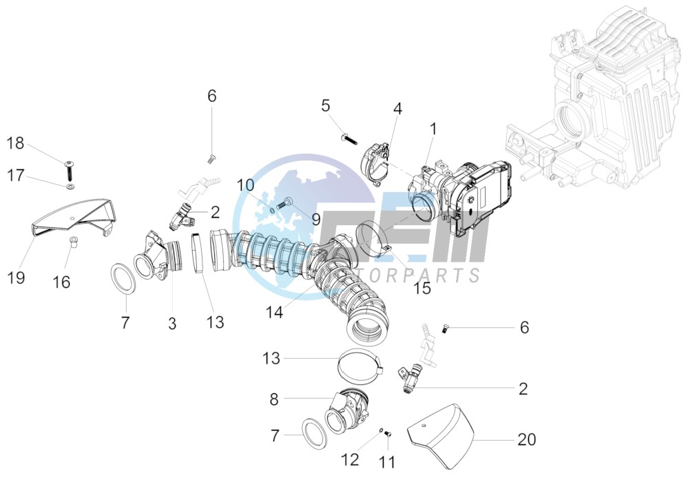 Throttle body