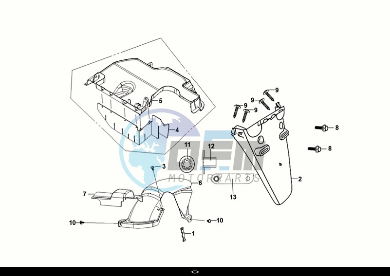 REARFENDER-REARINNERFENDER