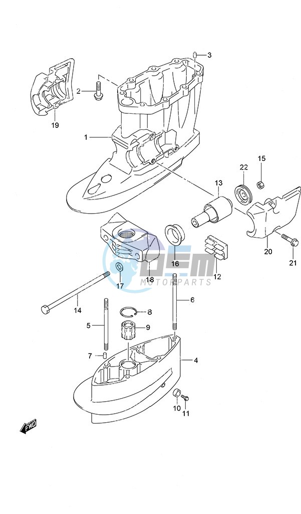 Drive Shaft Housing