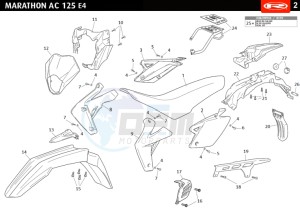 MARATHON-125-E4-AC-SM-RED drawing PLASTICS - COVERS