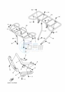 YFM700FWAD YFM70GPAK (B4FF) drawing GUARD