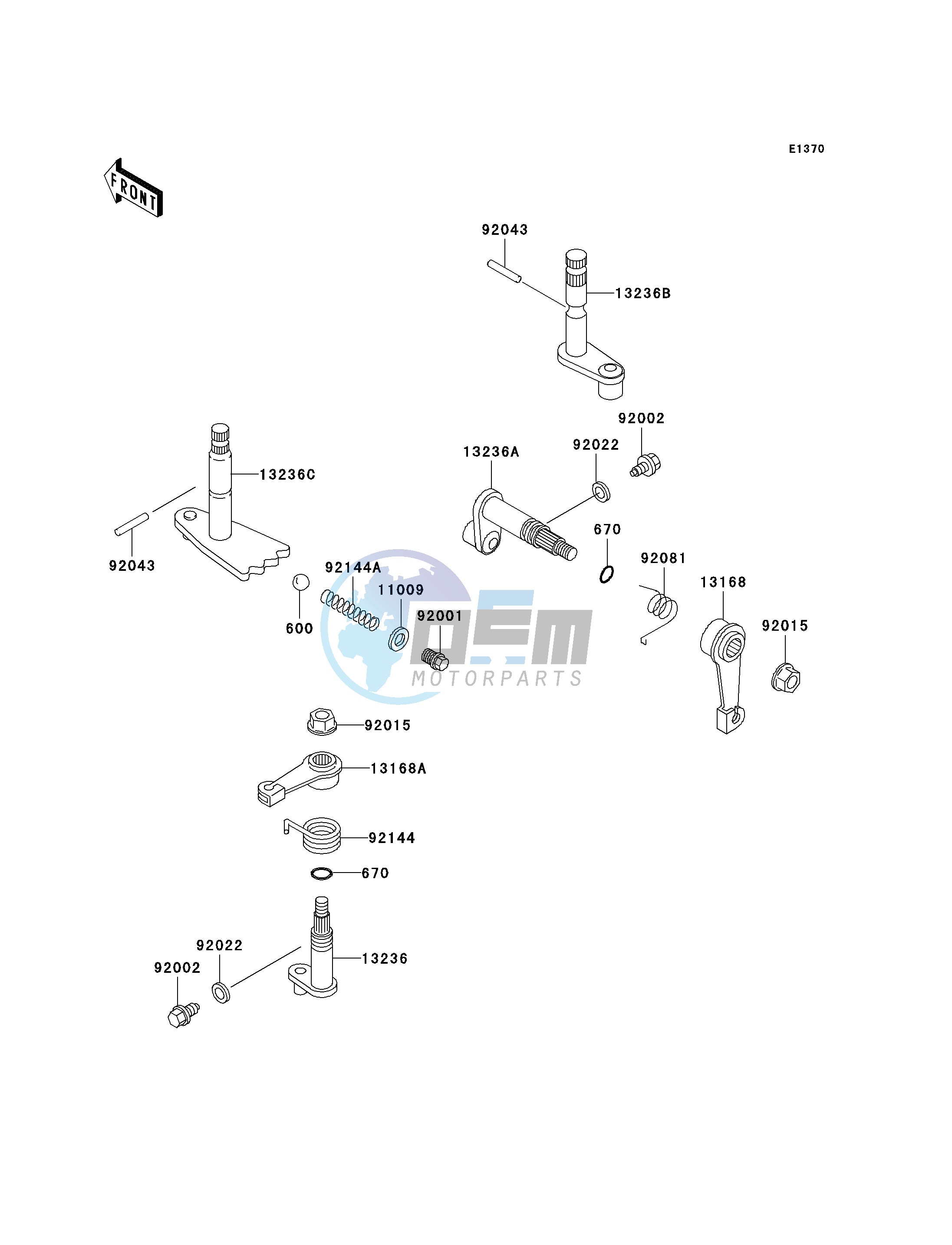 GEAR CHANGE MECHANISM