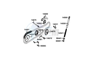 K-PIPE 50 drawing Sprocket Cam