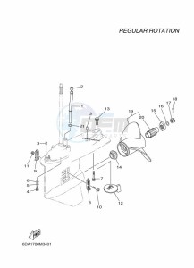 F200GETX drawing PROPELLER-HOUSING-AND-TRANSMISSION-2