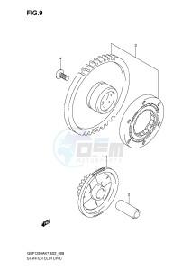 GSF1250 (E2) Bandit drawing STARTER CLUTCH