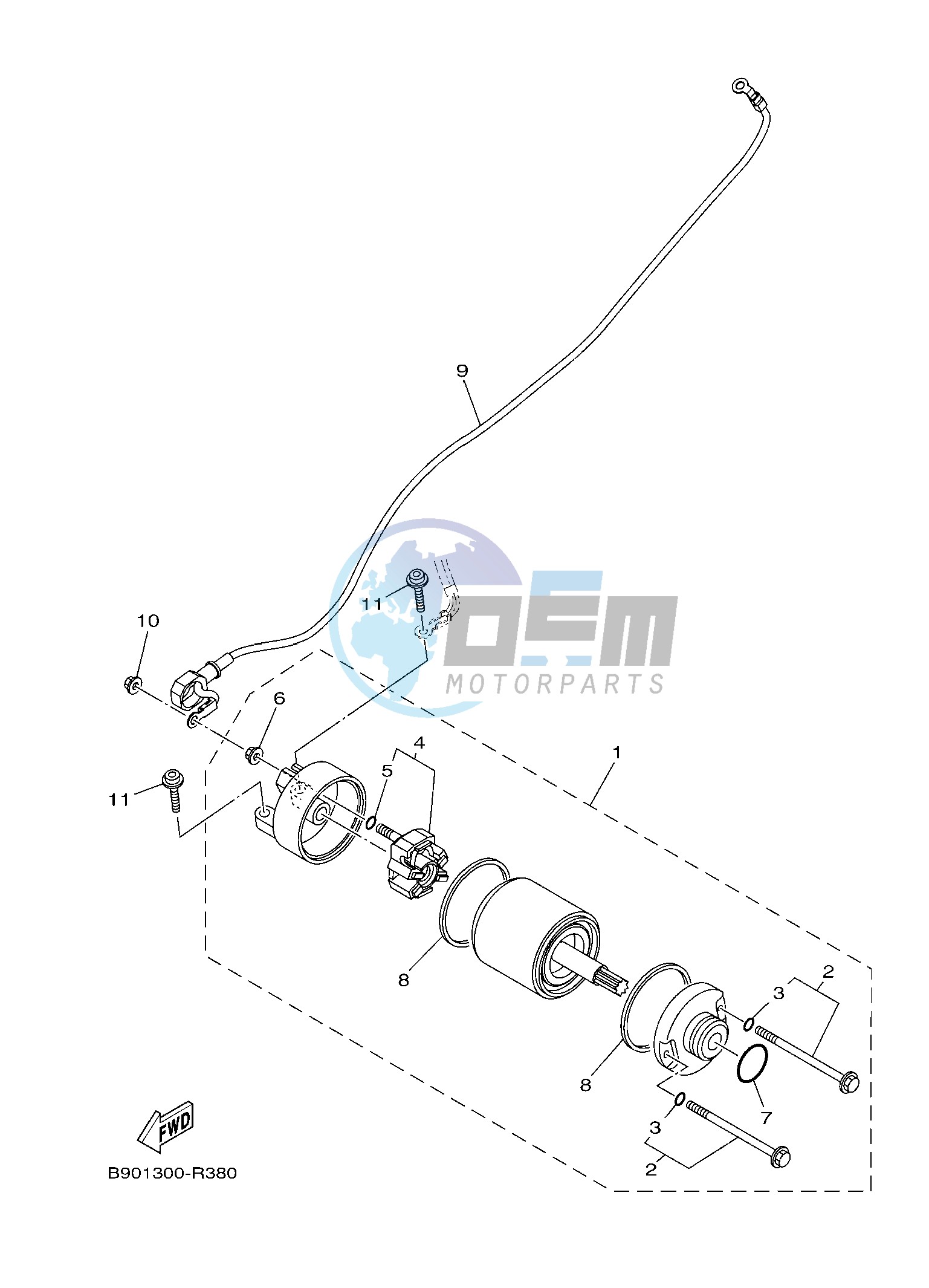 STARTING MOTOR