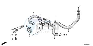 CBR600RRC drawing AIR INJECTION CONTROL VALVE