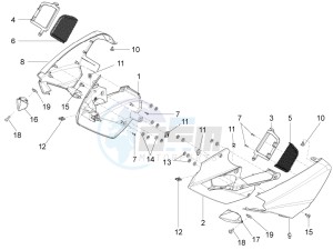 Stelvio 1200 8V STD - NTX drawing Front body - Duct