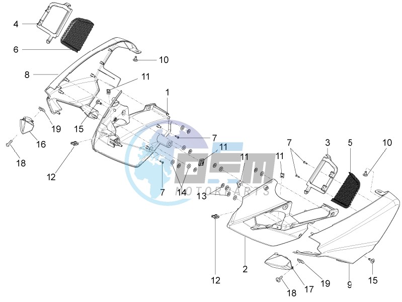 Front body - Duct