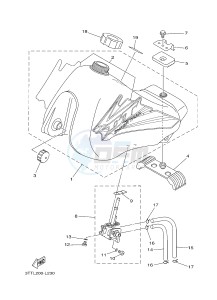 DT175 (3TSV) drawing FUEL TANK