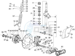 LX 150 4T ie E3 Vietnam drawing Fork - steering tube - Steering bearing unit