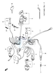 LT-F160 (P24) drawing WIRING HARNESS (MODEL K2)