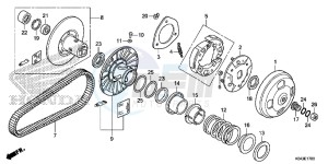 NSS300AD Forza E drawing DRIVEN FACE