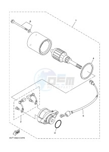 TT-R110E (B51F) drawing STARTING MOTOR