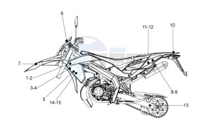 RX-SX 50 2006-2010 drawing Decal 2009-2010