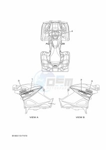 YFM700FWB YFM7NKDXK (B6K7) drawing GRAPHICS