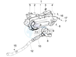 Fly 50 4t (USA) drawing Crankcase cover - Crankcase cooling