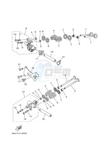 MWS125-C TRICITY 125 (BU51 BU53) drawing VALVE