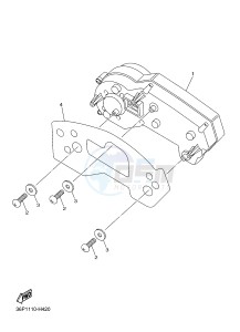 XJ6S 600 DIVERSION (S-TYPE) (36CA) drawing METER