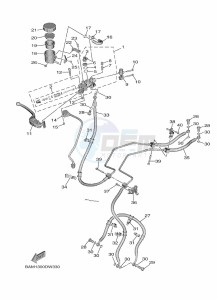 MT-09-SP MTN890D (BAMP) drawing FRONT MASTER CYLINDER