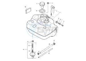 BW'S NEXT GENERATION 50 drawing FUEL TANK