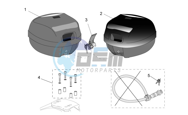 Acc. - Top/cases side cases