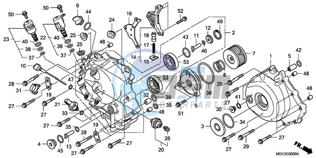 RIGHT CRANKCASE COVER