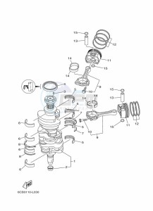 F250NCA drawing CRANKSHAFT--PISTON