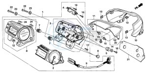 CB600F CB600F drawing METER (CB600F5/6)