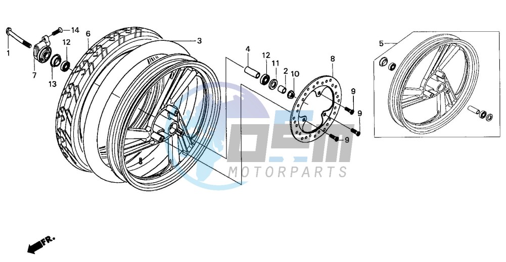 FRONT WHEEL